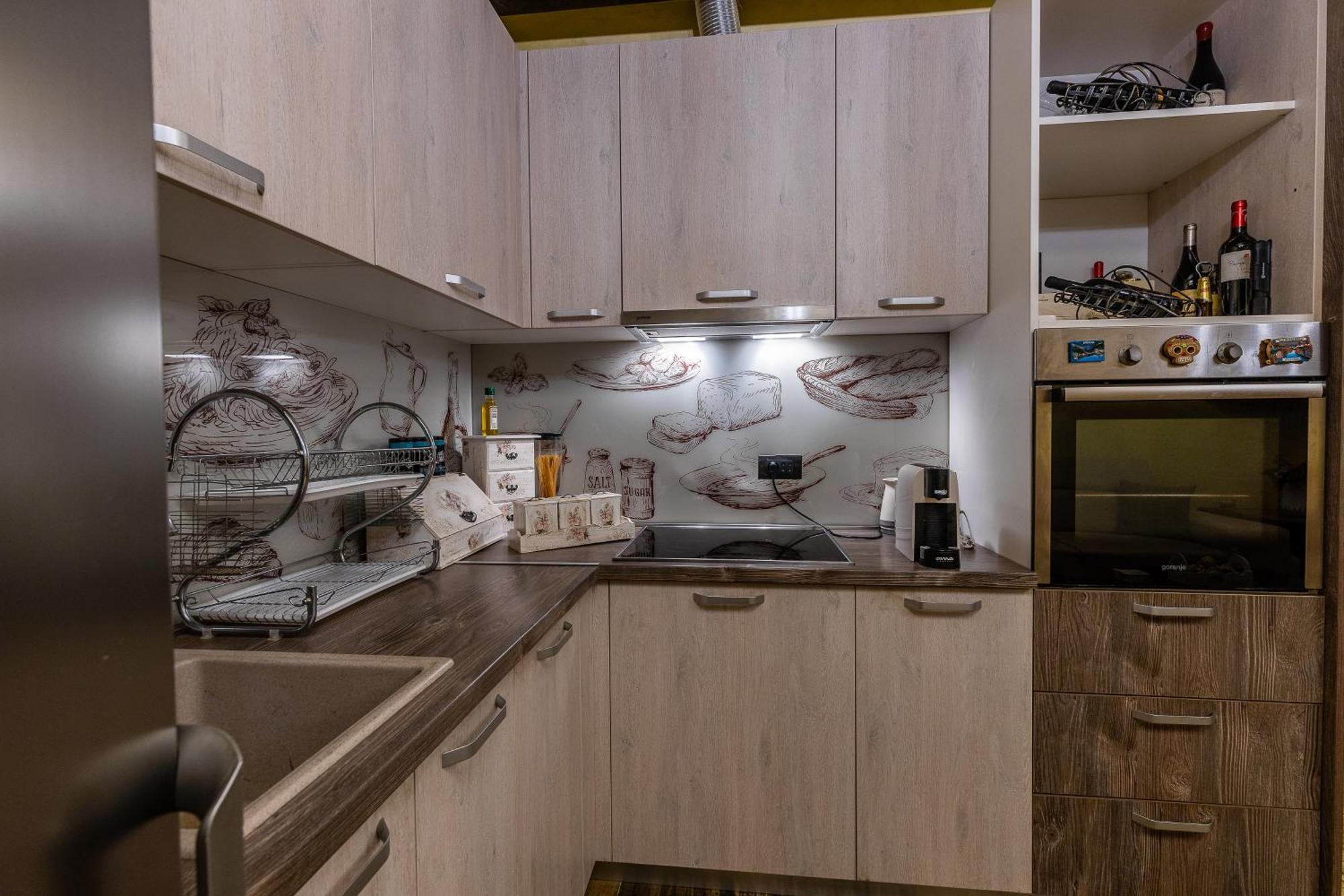 Ferienwohnung Luxury House Lotos Golubovci Exterior foto
